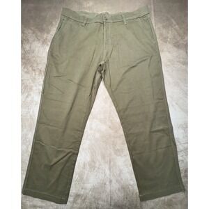 Weatherproof  Flex Utility Workwear Brown Pants Mens Relaxed Fit Stretch Canvas